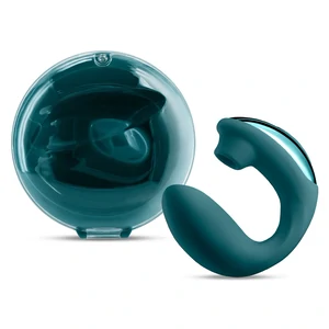 Vibrator Dublu Desire Euphoria Green – 2 Capete, Reîncărcabil Verde Vibrator Dublu Desire Euphoria Green – 2 Capete, Reîncărcabil Verde pe Sexlab.ro