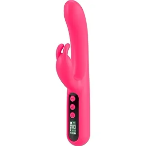 Vibrator Dublu Sunset Rabbit 10 Moduri Reîncărcabil Roz Vibrator Dublu Sunset Rabbit 10 Moduri Reîncărcabil Roz pe Sexlab.ro