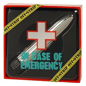 Vibrator Emergency Argintiu