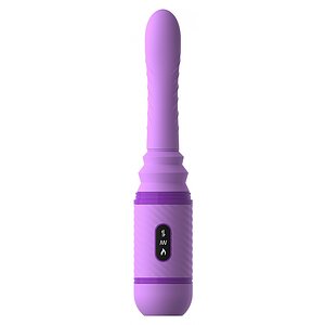 Vibrator Fantasy Love Cu Împingere Mov pe SexLab