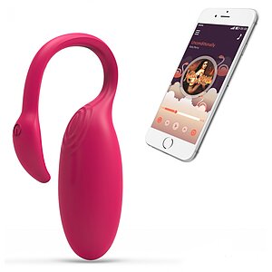 Vibrator Flamingo Magic Motion Roz pe SexLab