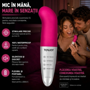 Vibrator Funky Viberette Punct G Roz