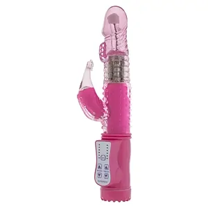Vibrator GC Vibrating Dolphin Roz pe SexLab