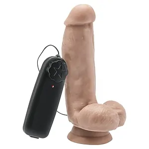 Vibrator Cu Baterii Aa Si Ventuza Vibrator Realist Cu Mai Multe Viteze