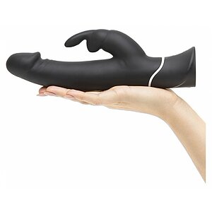 Vibrator Happy Rabbit Realistic Negru