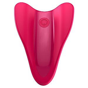 Vibrator High Fly Finger Satisfyer Roșu pe SexLab