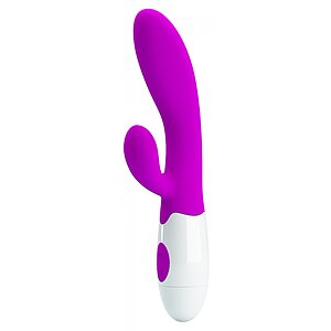 Vibrator Iepuras 30 Functii 21.5cm Mov pe SexLab