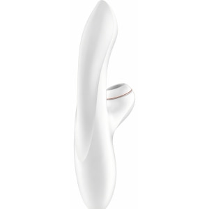 Vibrator Iepuraș Satisfyer Profesional Punctul G Alb