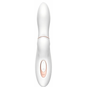 Vibrator Iepuraș Satisfyer Profesional Punctul G Alb