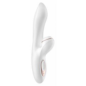 Vibrator Iepuraș Satisfyer Profesional Punctul G Alb pe SexLab