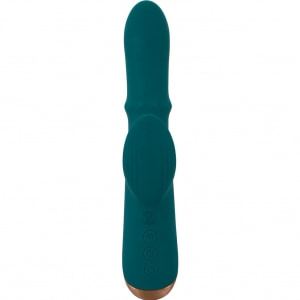 Vibrator Iepure Thumping — 10+7 Moduri, 3 Motoare Verde