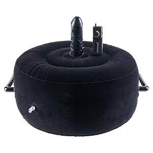 Vibrator Inflatable Hot Seat Negru pe SexLab