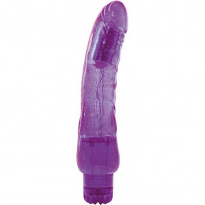 Vibrator Jelly Mov Cu Glitter
