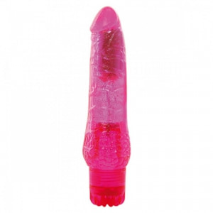 Vibrator Jammy Jelly Classy Glitter Roz pe Sexlab.ro
