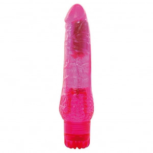 Vibrator Jammy Jelly Classy Glitter Roz pe Sexlab.ro