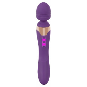 Vibrator Javida Double Massager Mov Vibrator Javida Double Massager Mov pe Sexlab.ro