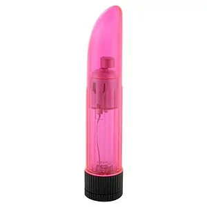 Vibrator Lady Finger Clear Roz pe SexLab