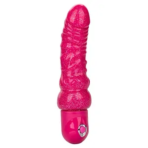 Vibrator Lady Realistic Bendable Roz pe SexLab