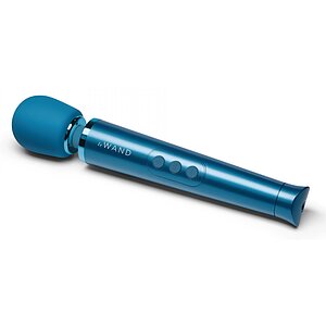 Vibrator Le Wand Petite Massager Albastru pe SexLab