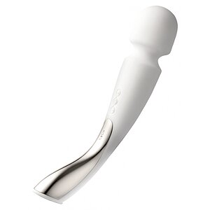 Vibrator Lelo Smart Wand Large Alb pe Sexlab.ro