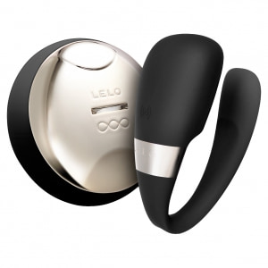 Vibrator Lelo Tiani 3 pentru Stimularea în Cuplu Negru pe Sexlab.ro