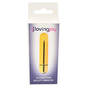 Vibrator Loving Joy 10 Funcții Auriu