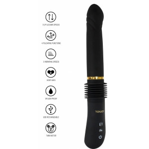 Vibrator Magnum Opus Thruster Negru