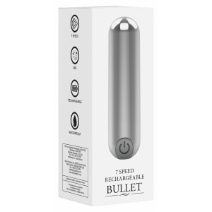 Vibrator Mini 7 Speed Argintiu