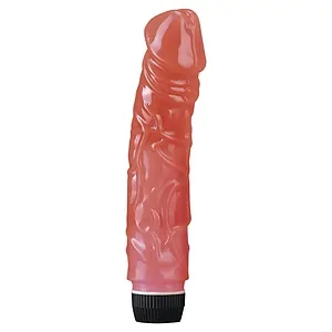 Vibrator Moale Seven Creations 21cm Roșu pe SexLab
