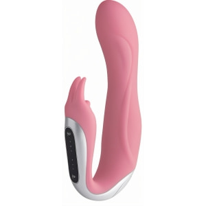 Vibrator Rabbit Roz Pentru Femei Vibrator Pentru Stimulare Clitorala Si Vaginala
