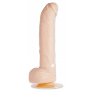 Vibrator Cu Ventuza Puternica 22 Cm Vibrator Silentios Din Silicon Pentru Uz Intim