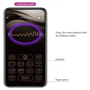 Vibrator Ou Catalina Control Bluetooth Reîncărcabil Din silicon Roz
