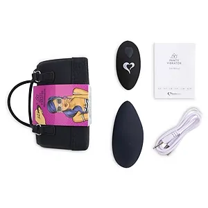 Vibrator Pentru Chiloți Cu Telecomandă Feelztoys Negru pe SexLab