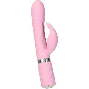 Vibrator Pillow Talk Lively Rabbit Roz pe SexLab