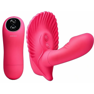 Vibrator Pretty Love Fancy Clamshell Roz Vibrator Pretty Love Fancy Clamshell Roz pe Sexlab.ro