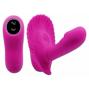 Vibrator Pretty Love Fancy Clamshell pe SexLab