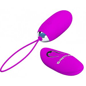 Ou Vibrator Cu Telecomanda Pulsatii Puternice Mov pe SexLab