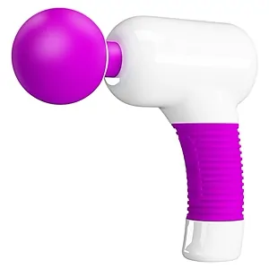 Vibrator Pentru Masaj Reincarcabil Usb Vibrator Pistol Pretty Love Magic Mov