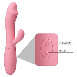 Vibrator Pretty Love Snappy Reîncărcabil Roz