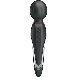 Vibrator Negru Din Silicon Pentru Femei