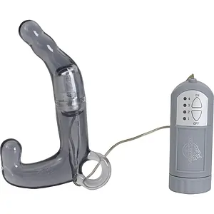 Vibrator Prostată Men Wand Negru pe SexLab