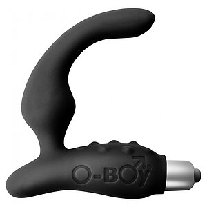 Vibrator Prostata O-Boy 7 Negru pe SexLab