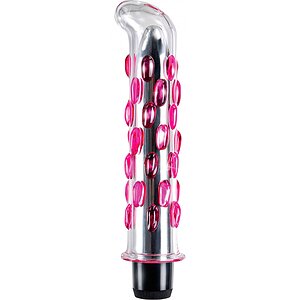 Vibrator Punct G Din Sticla Icicles No.19 Transparent pe SexLab