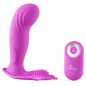 Vibrator Punct G Panty Sweet Smile Roz Vibrator Puternic Pentru Stimulare Intensa