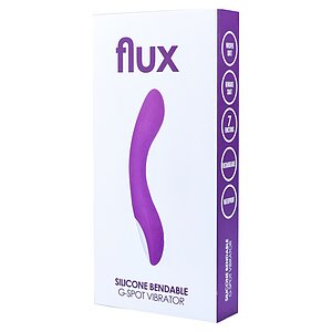 Vibrator Punctul G FLUX Silicone Bendable Mov