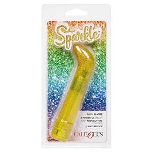 Vibrator Punctul G Sparkle Mini Galben