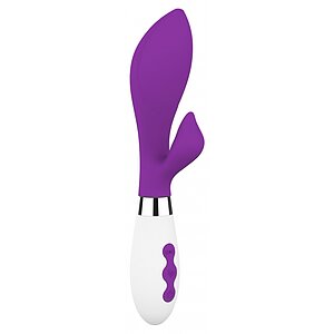 Vibrator Rabbit Achelois Rechargeable Mov pe SexLab