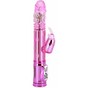 Vibrator Rabbit Bunny 29.5cm Roz Vibrator Rabbit Bunny 29.5cm Roz pe Sexlab.ro