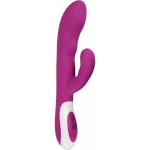 Vibrator Cu Incalzire Si Doua Motoare Vibrator Rabbit Cu Incalzire Javida Mov