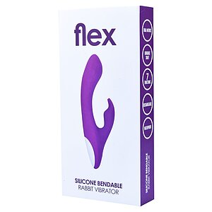 Vibrator Rabbit FLEX Silicone Bendable Mov